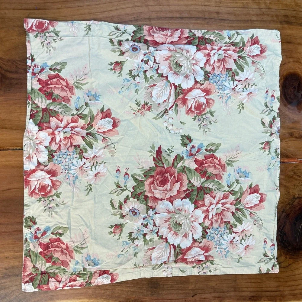 Lauren Ralph Lauren River Floral Pillow Sham Cotton Square C3-13